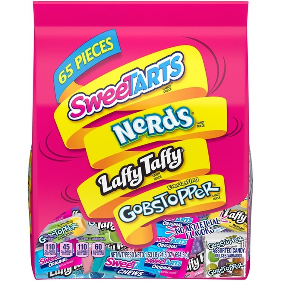 Nestle Sweetarts Nerds Laffy Taffy And Gobstopper Assorted Variety Pack