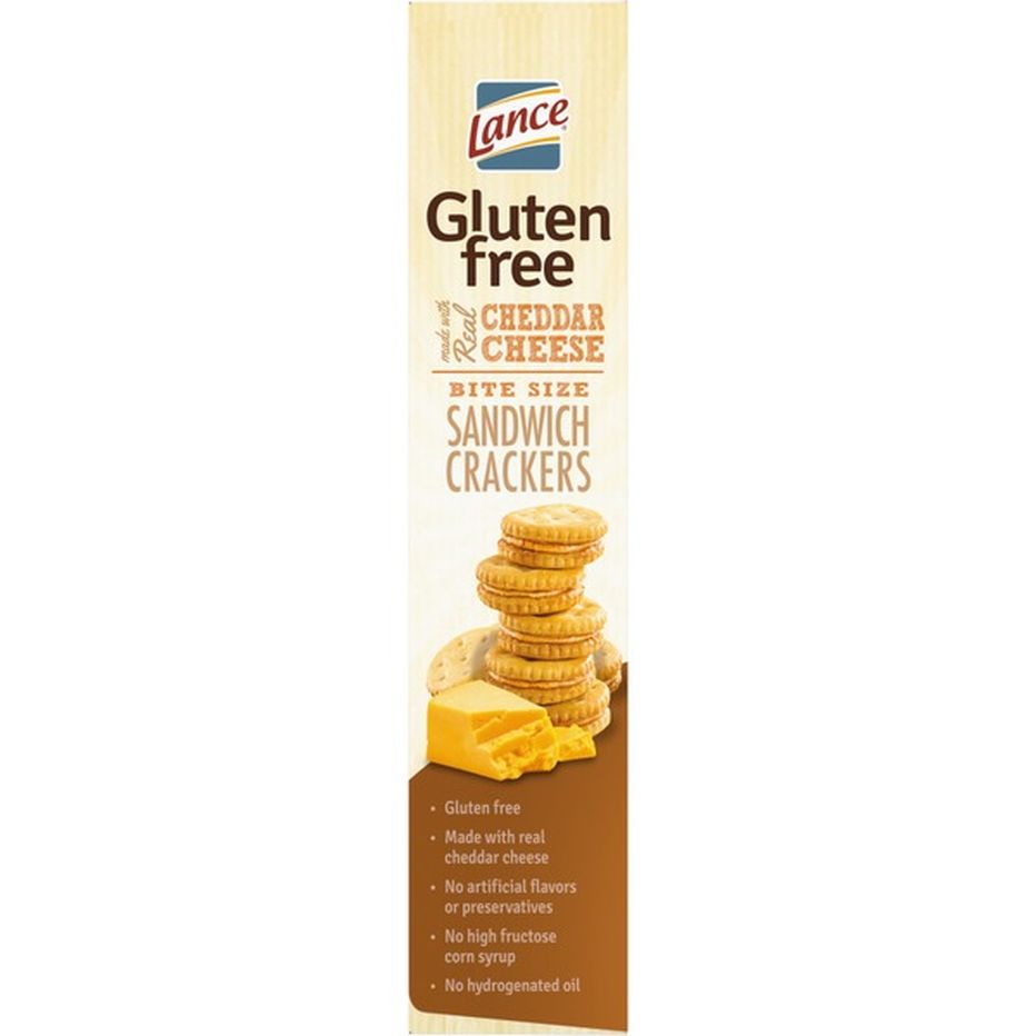 Lance Gluten Free Cheddar Cheese Sandwich Crackers 5 Oz Delivery Or Pickup Near Me Instacart 