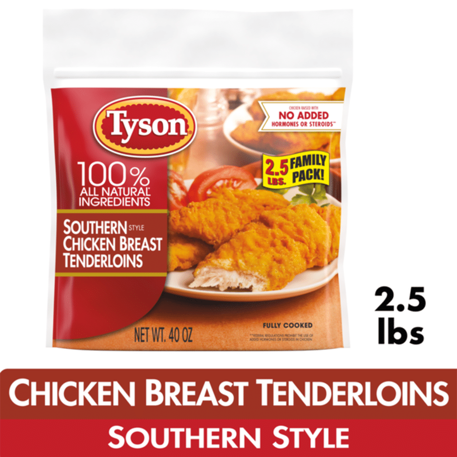 Tyson Fully Cooked Southern Style Chicken Tenders Frozen 40 Oz Delivery Or Pickup Near Me