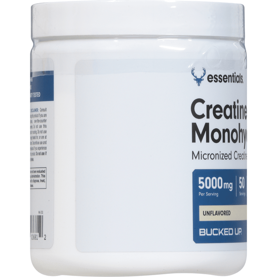 Essentials Creatine Monohydrate, 5000 Mg, Unflavored (8.82 Oz) Delivery ...