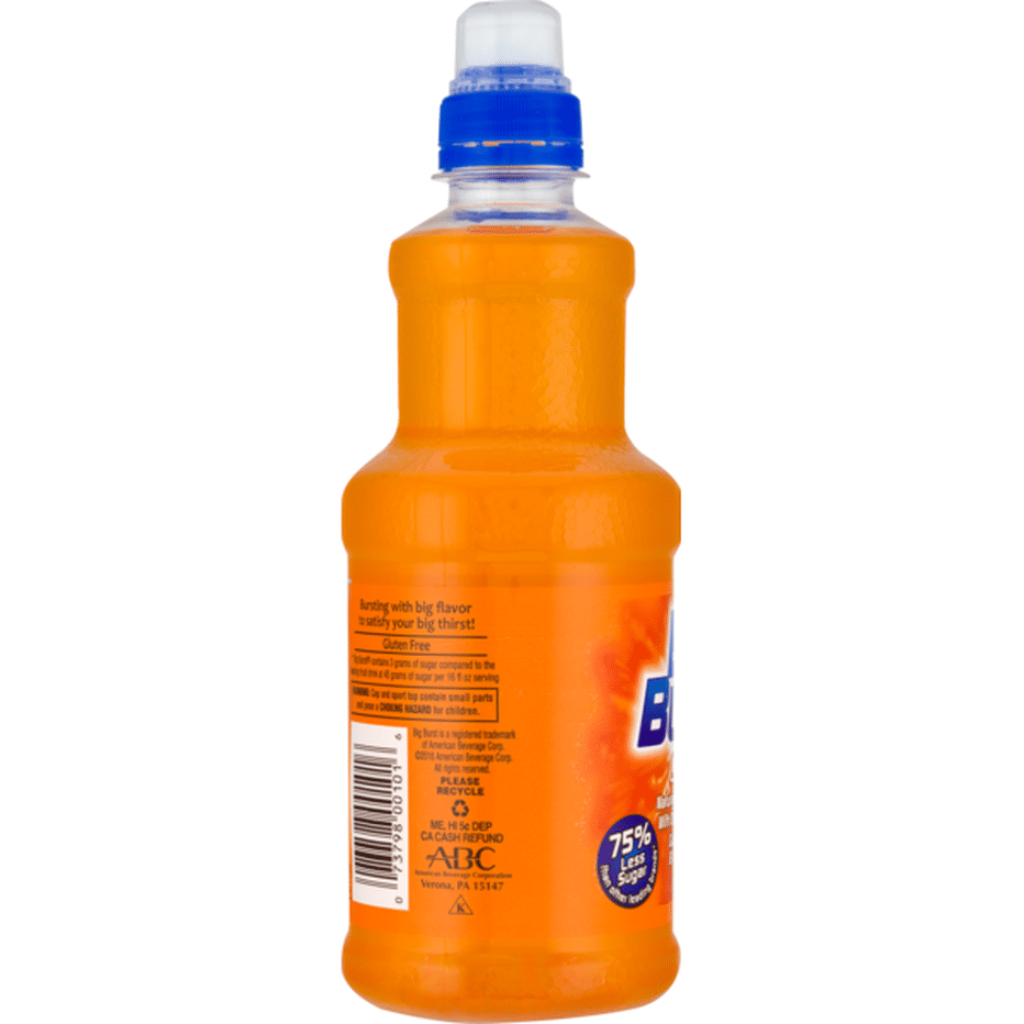 Big Burst Drink Orange (16 fl oz) Delivery or Pickup Near Me - Instacart