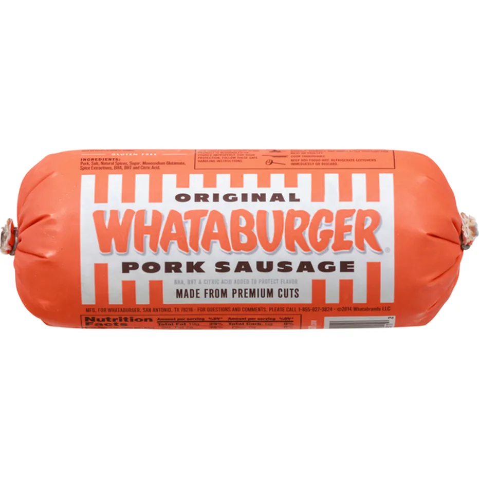 Whataburger Pork Sausage, Original (16 oz) Delivery or Pickup Near Me