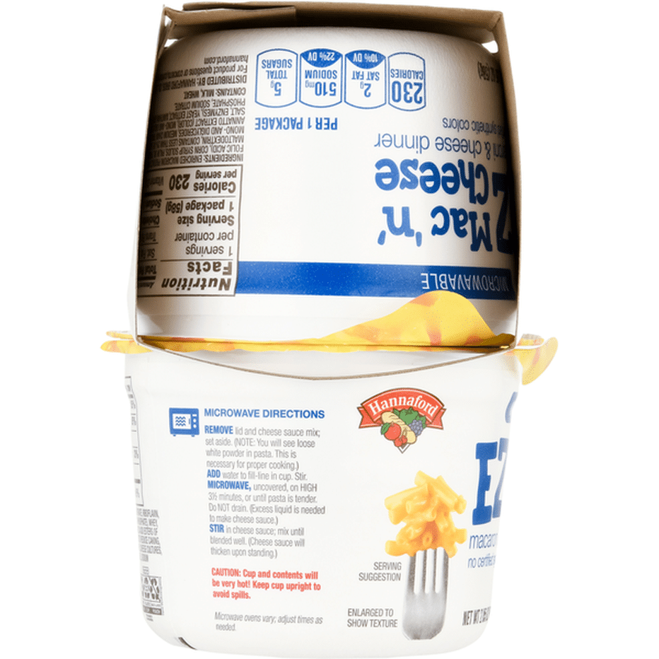 Hannaford Microwaveable EZ Macaroni & Cheese (2.05 oz) Delivery or ...