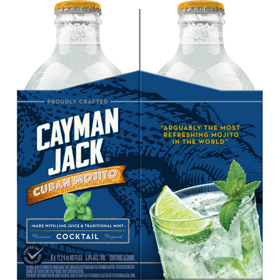 Cayman Jack Cuban Mojito Cocktail (11.2 fl oz) Delivery or Pickup Near ...