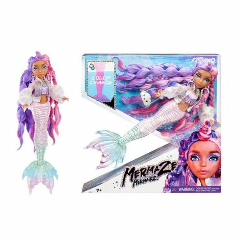 mermaze mermaidz color change kishiko mermaid fashion doll with accessories