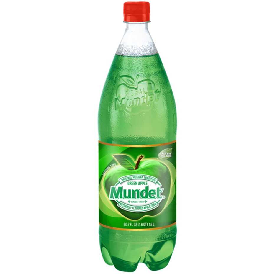 Sidral Mundet Soda, Green Apple (1.58 qt) Delivery or Pickup Near Me ...