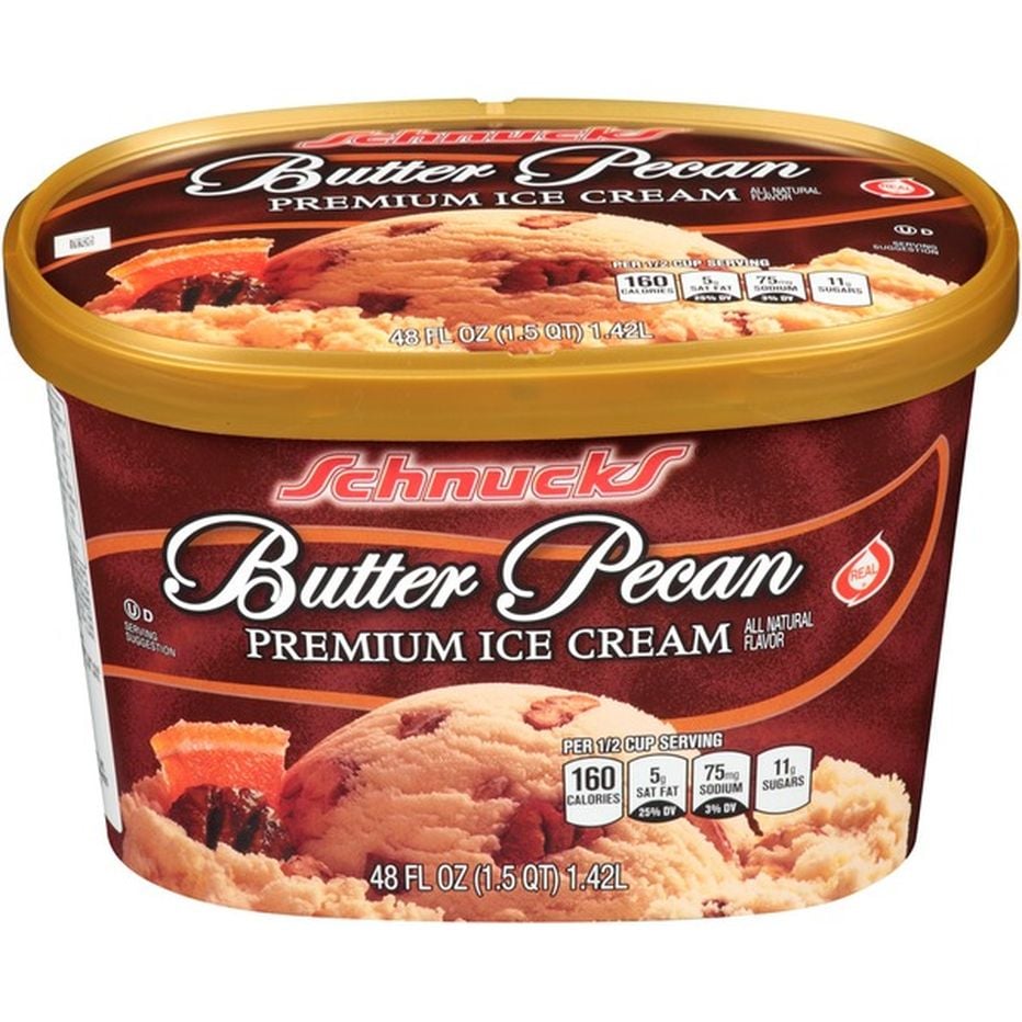 Schnucks Butter Pecan Ice Cream (48 fl oz) Delivery or Pickup Near Me ...