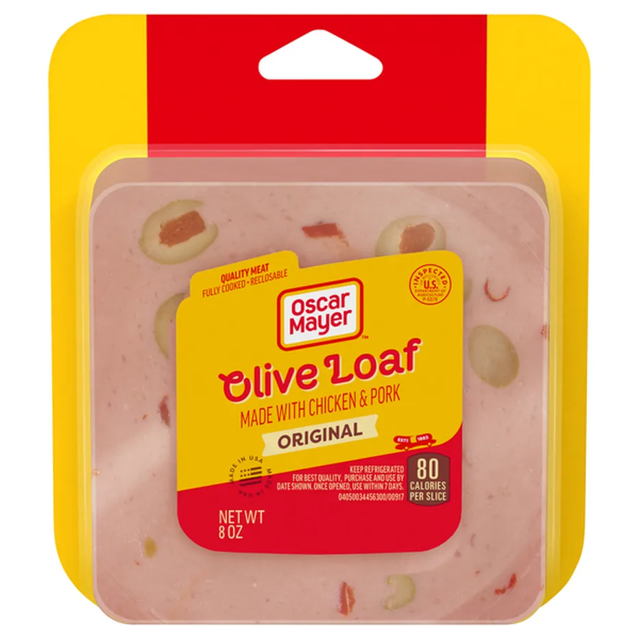 Oscar Mayer Olive & Meat Loaf Deli Sandwich Lunch Meat (8 oz) Delivery