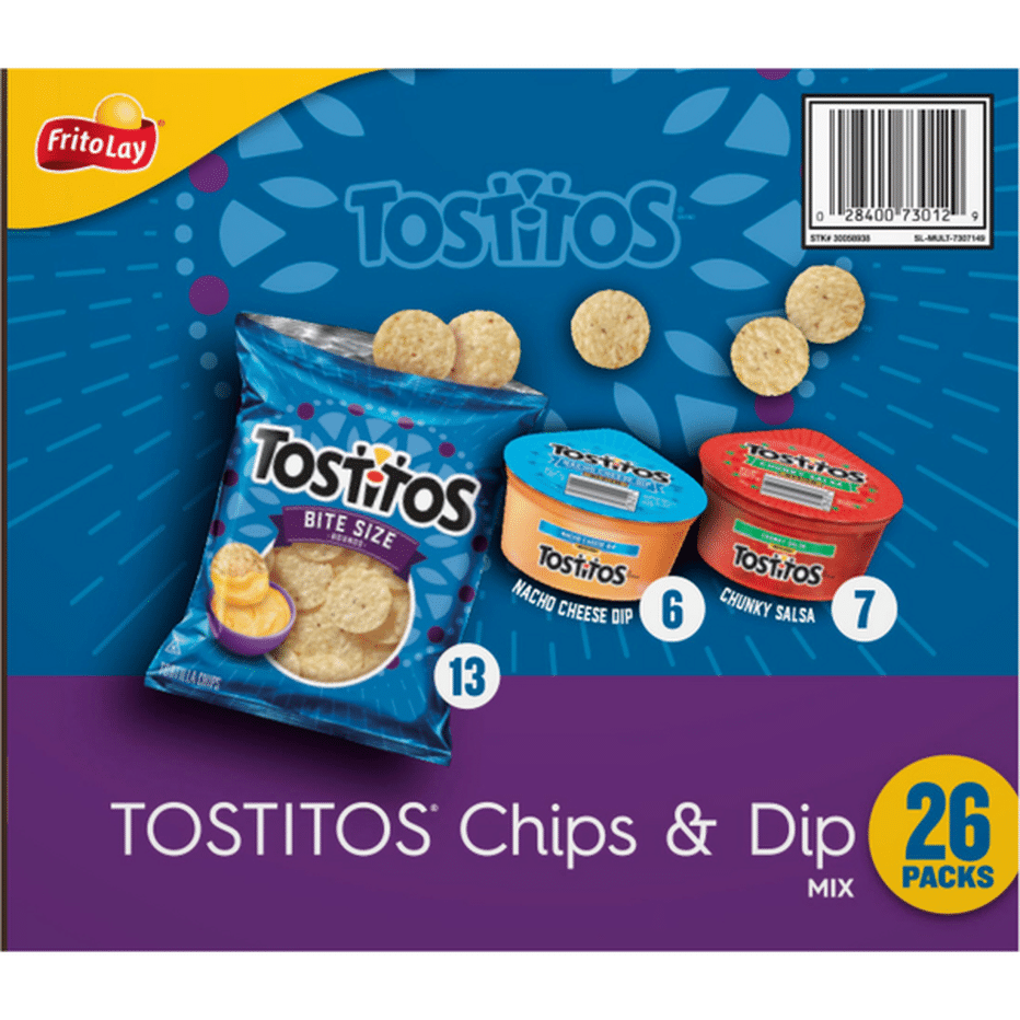 Tostitos Chips & Dip Mix, 26 Packs (26 each) Delivery or Pickup Near Me ...