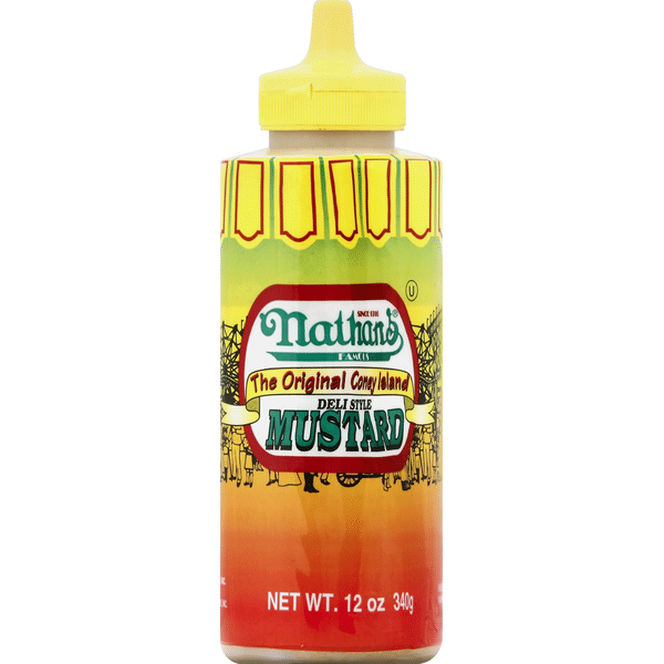 Nathan’s Famous Mustard, Deli Style (12 Oz) Delivery Or Pickup Near Me ...