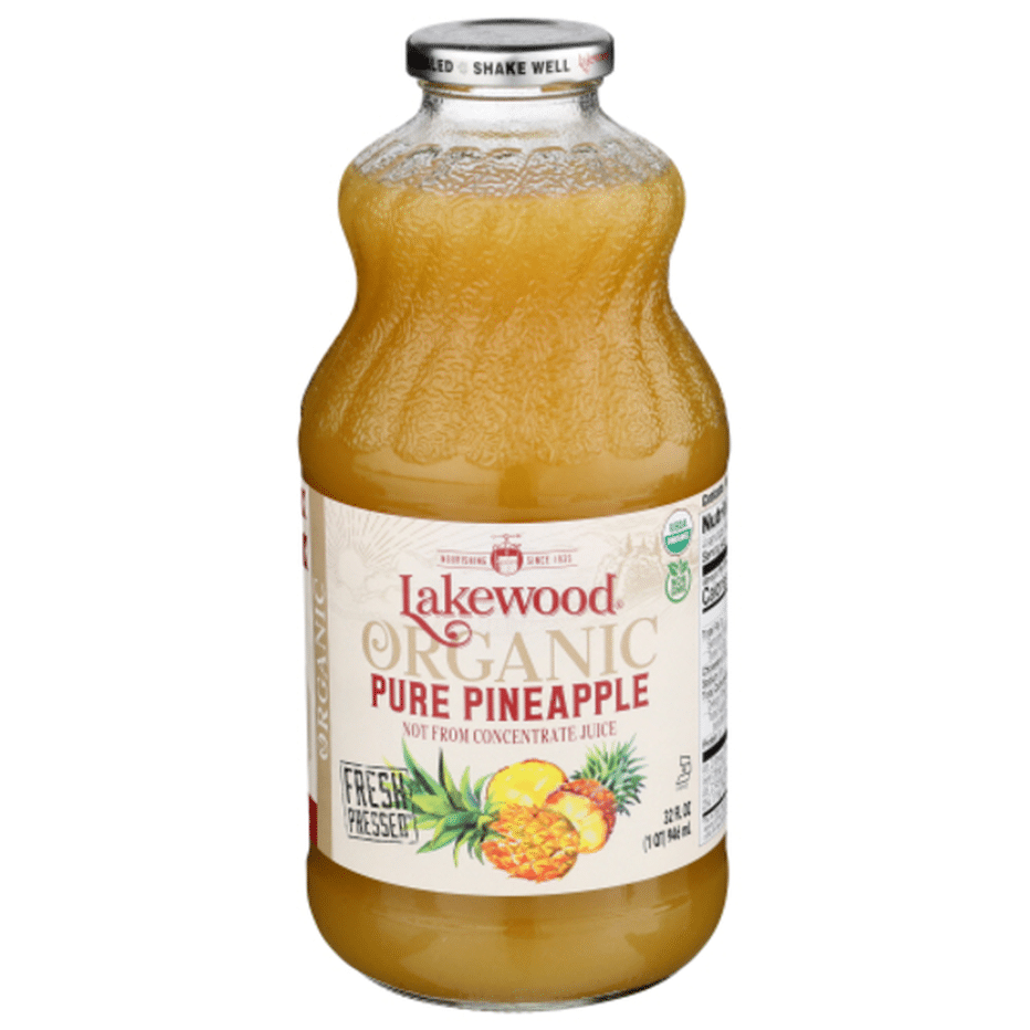 Lakewood Juice Organic Pure Pineapple 32 Fl Oz Delivery Or Pickup