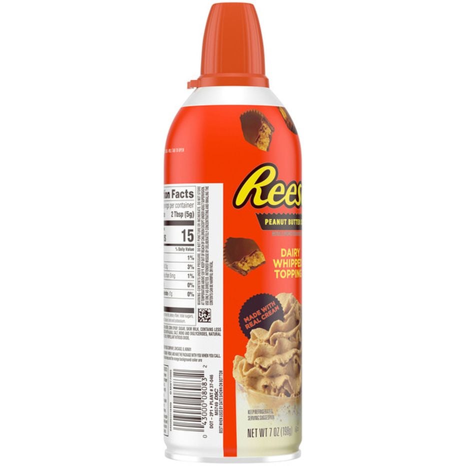 Reese's Peanut Butter Cup Dairy Whipped Cream Topping (7 Oz) Delivery ...