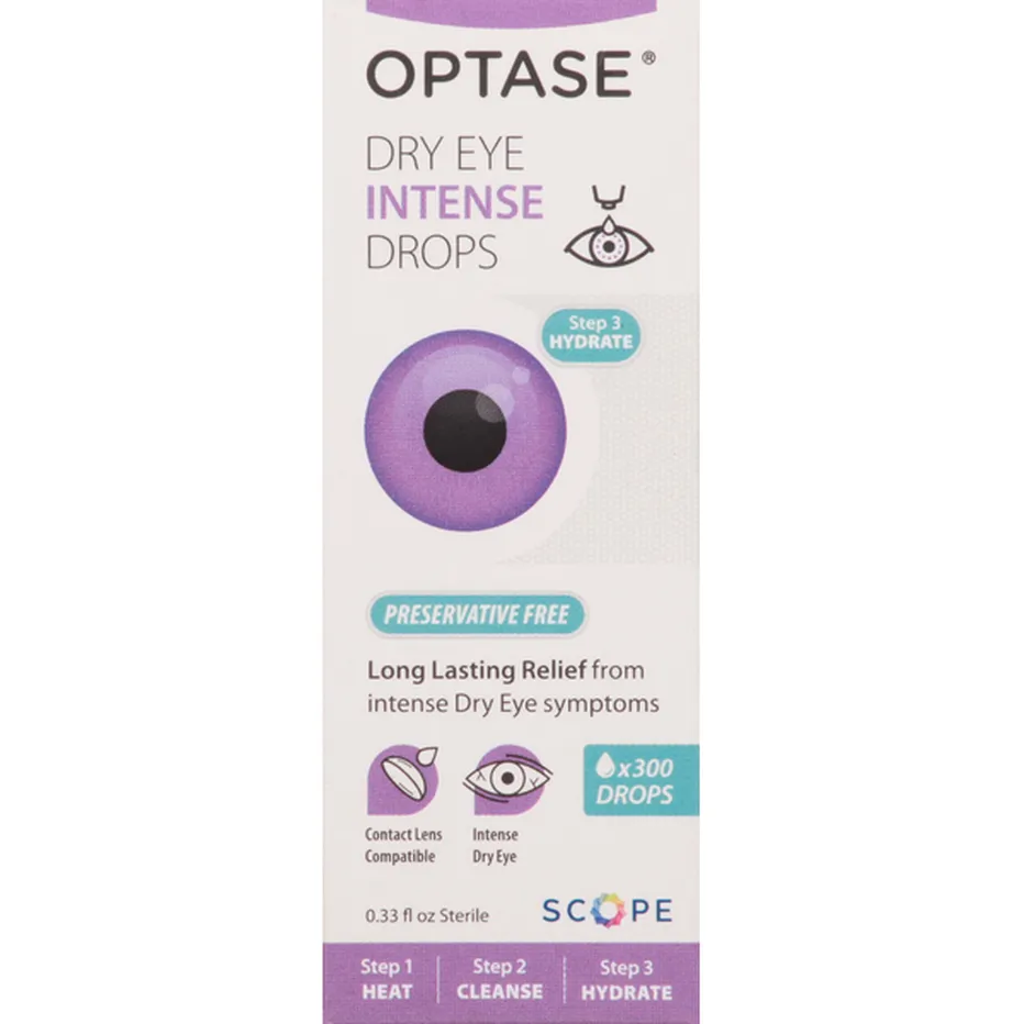 Optase Dry Eye Drops Intense Sterile 033 Oz Delivery Or Pickup Near Me Instacart 