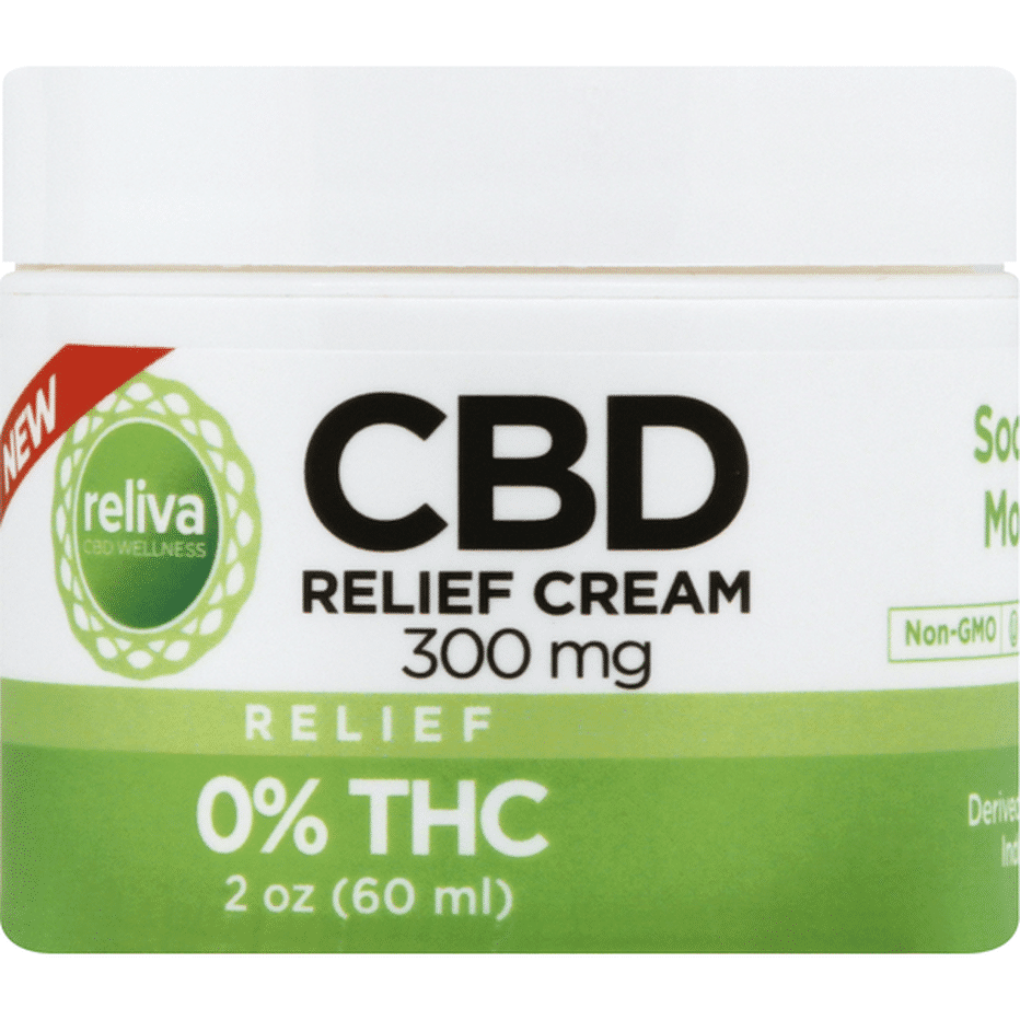 Reliva Cbd Relief Cream 300 Mg 2 Oz Delivery Or Pickup Near Me Instacart