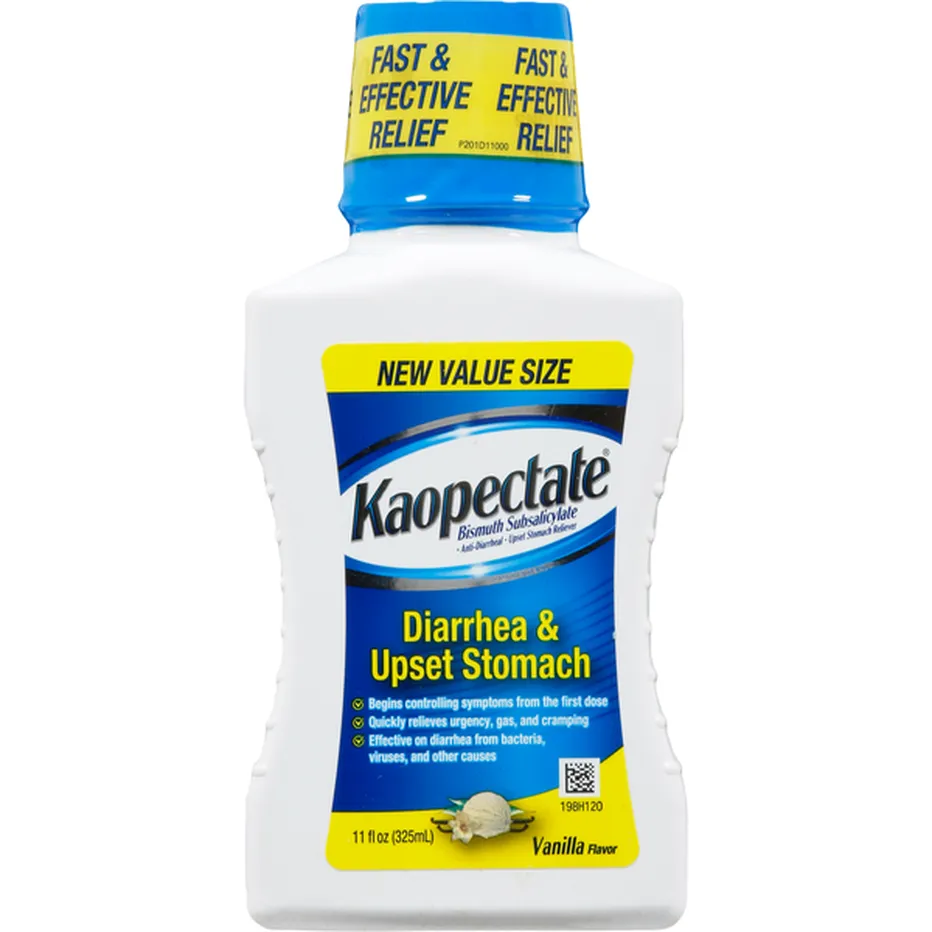 Kaopectate Diarrhea And Upset Stomach Vanilla Flavor Value Size 11 Fl