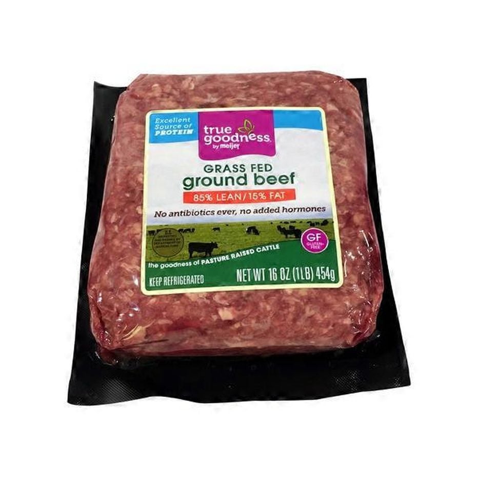 True Goodness By Meijer Lean Fat Grass Fed Ground Beef Oz