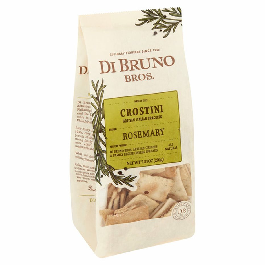 Di Bruno Bros Rosemary Crostini Artisan Italian Crackers (7.04 oz ...