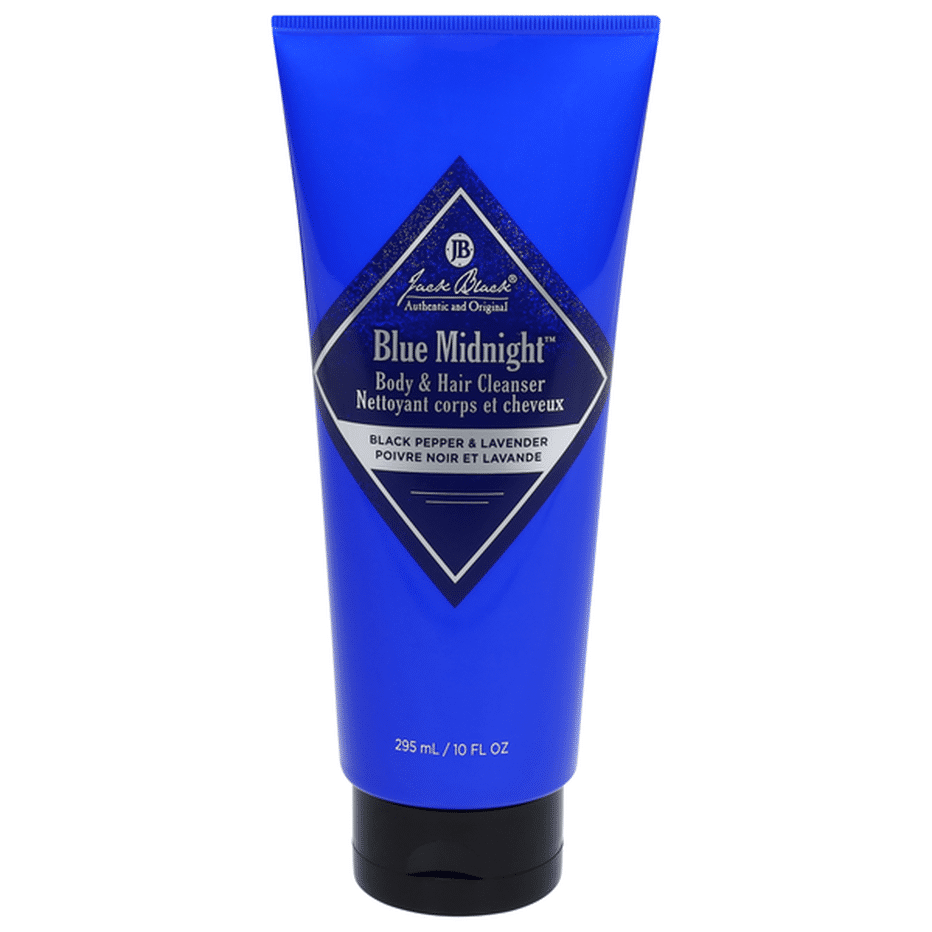 Jack Black Body & Hair Cleanser, Black Pepper & Lavender, Blue Midnight ...