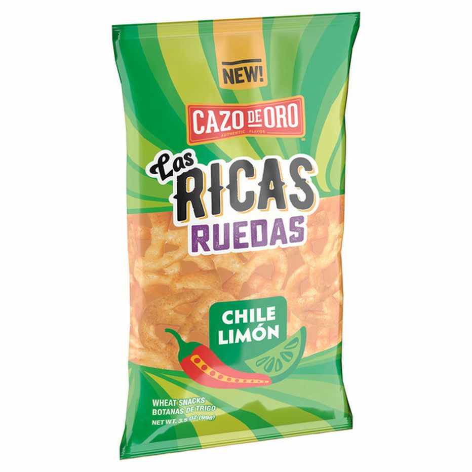 Cazo De Oro Las Ricas Ruedas Chile Limón Wheat Snacks 35 Oz Delivery Or Pickup Near Me 4718