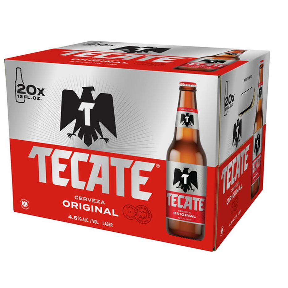 Tecate Original Mexican Lager Beer 12 Fl Oz Delivery Or Pickup Near