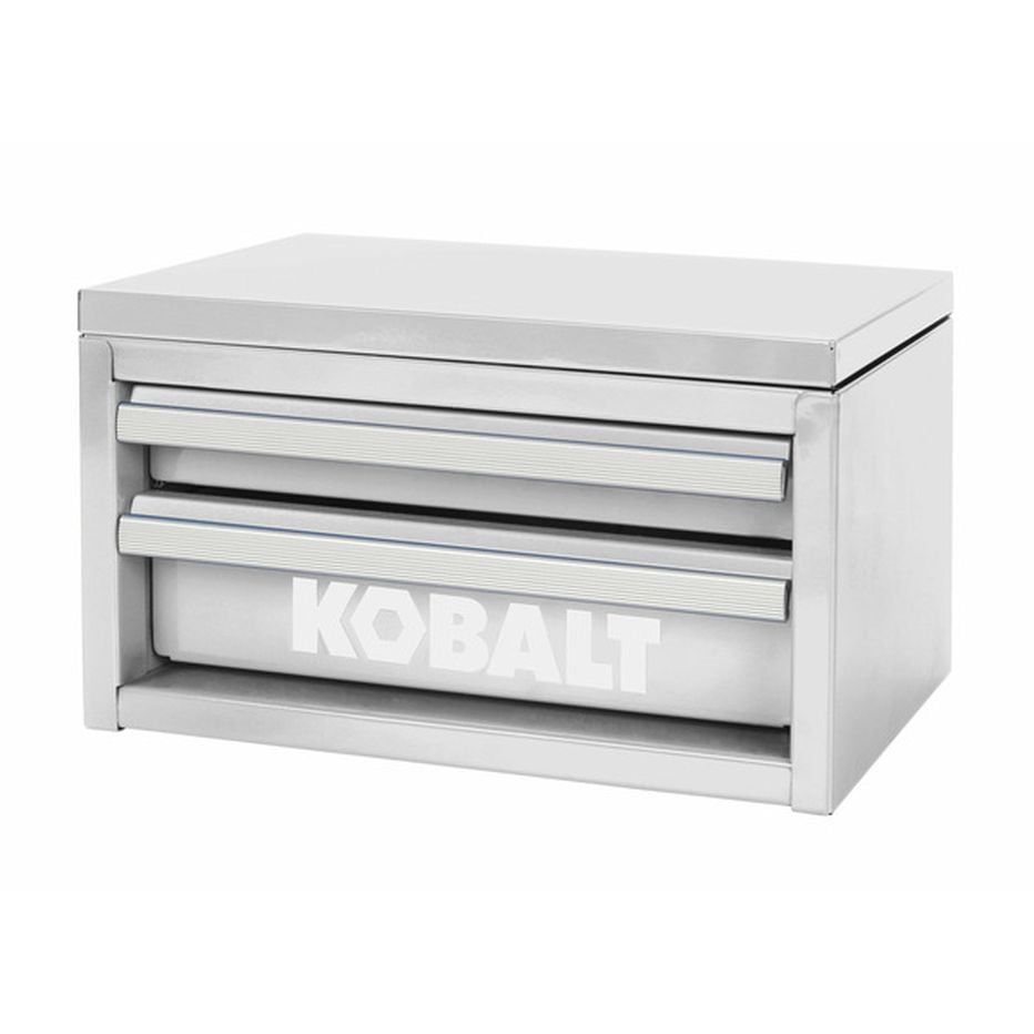 Kobalt Mini 10.83 In Friction 2 Drawer Pink Steel Tool Box