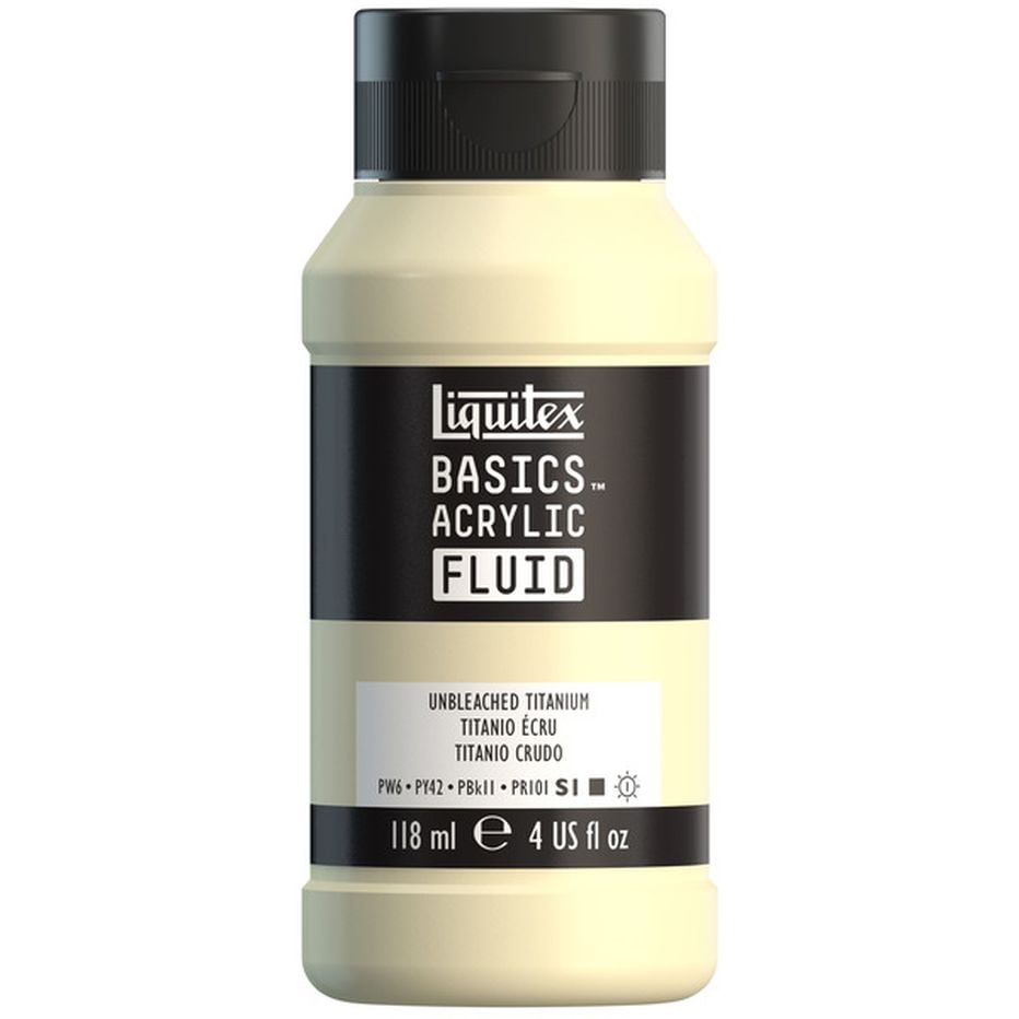 Liquitex Basics Acrylics Basics Acrylic Fluid Paint Unbleached