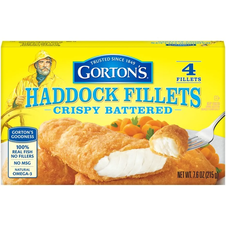 Gorton's Crispy Battered Haddock Fish Fillets (7.6 oz) Delivery or