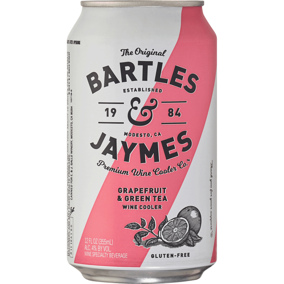 Bartles And Jaymes Wine Coolers Grapefruit Green Tea Wine Cooler 1 ...