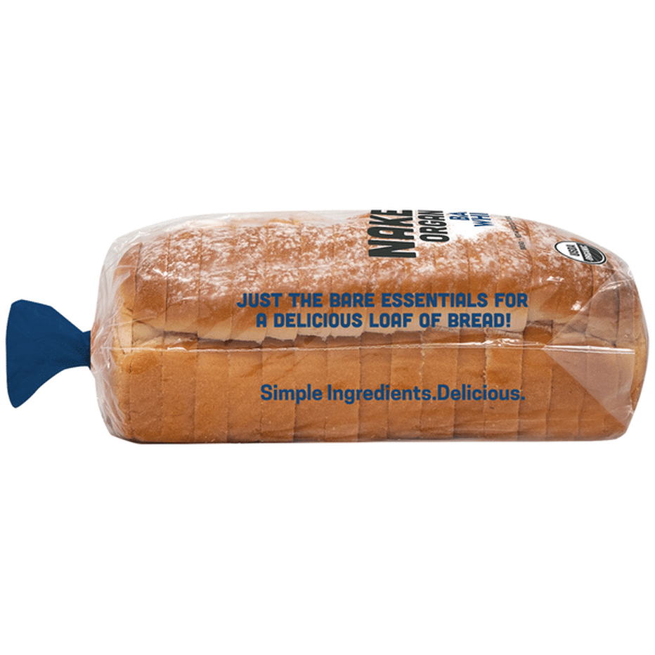 Naked Bread Organic Bare White Bread Sandwich Bread Oz Delivery Or Pickup Near Me Instacart