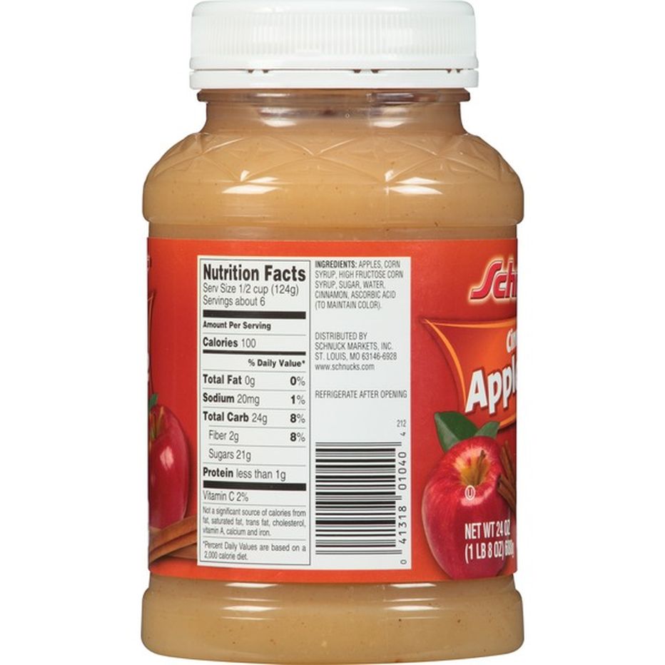 Schnucks Cinnamon Apple Sauce (24 oz) Delivery or Pickup Near Me