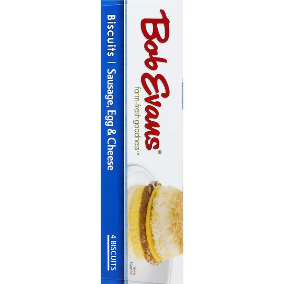 Bob Evans Farms Biscuits, Sausage, Egg & Cheese (4 each) Delivery or