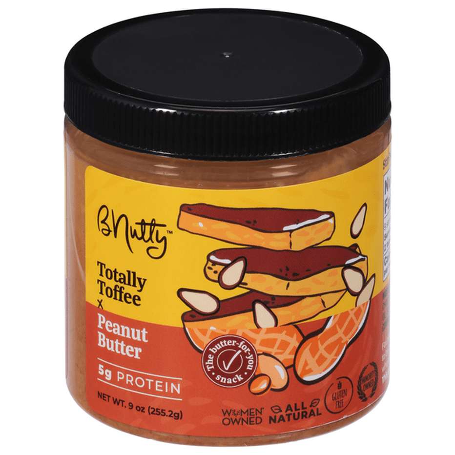 BNutty Peanut Butter, Totally Toffee (9 Oz) Delivery Or Pickup Near Me ...